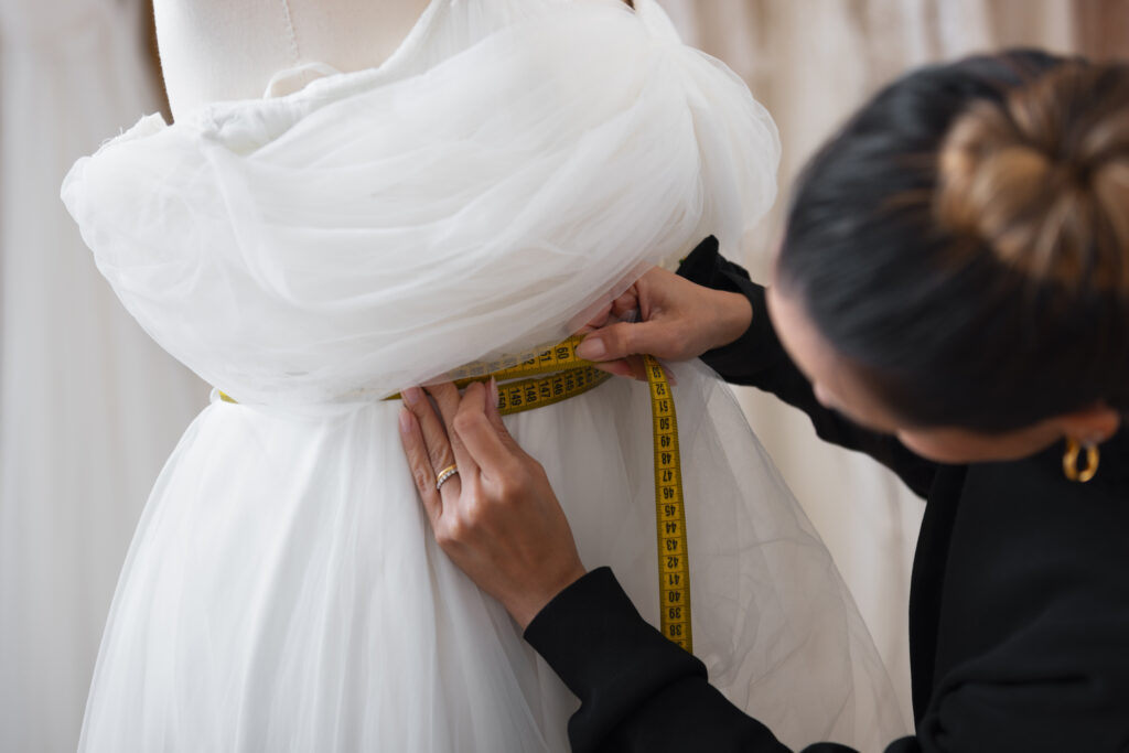 Wedding dress alterations in Dunstable
